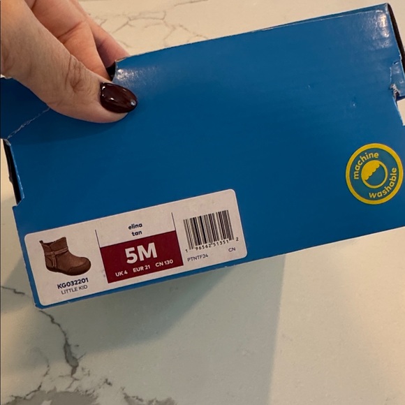 Stride Rite Brown Toddler Boots New In Box - Picture 5 of 5